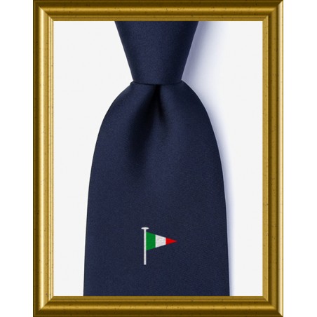 Cravatta con guidone Tricolore